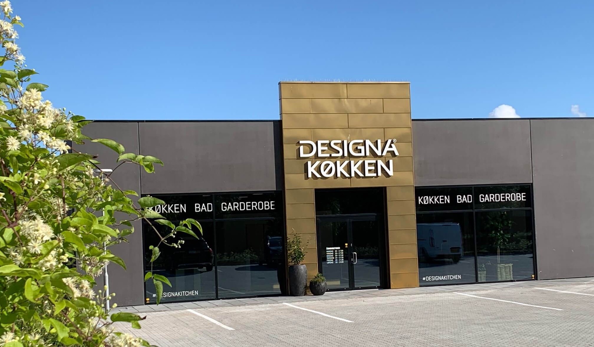 Find nærmeste DESIGNA køkkenbutik