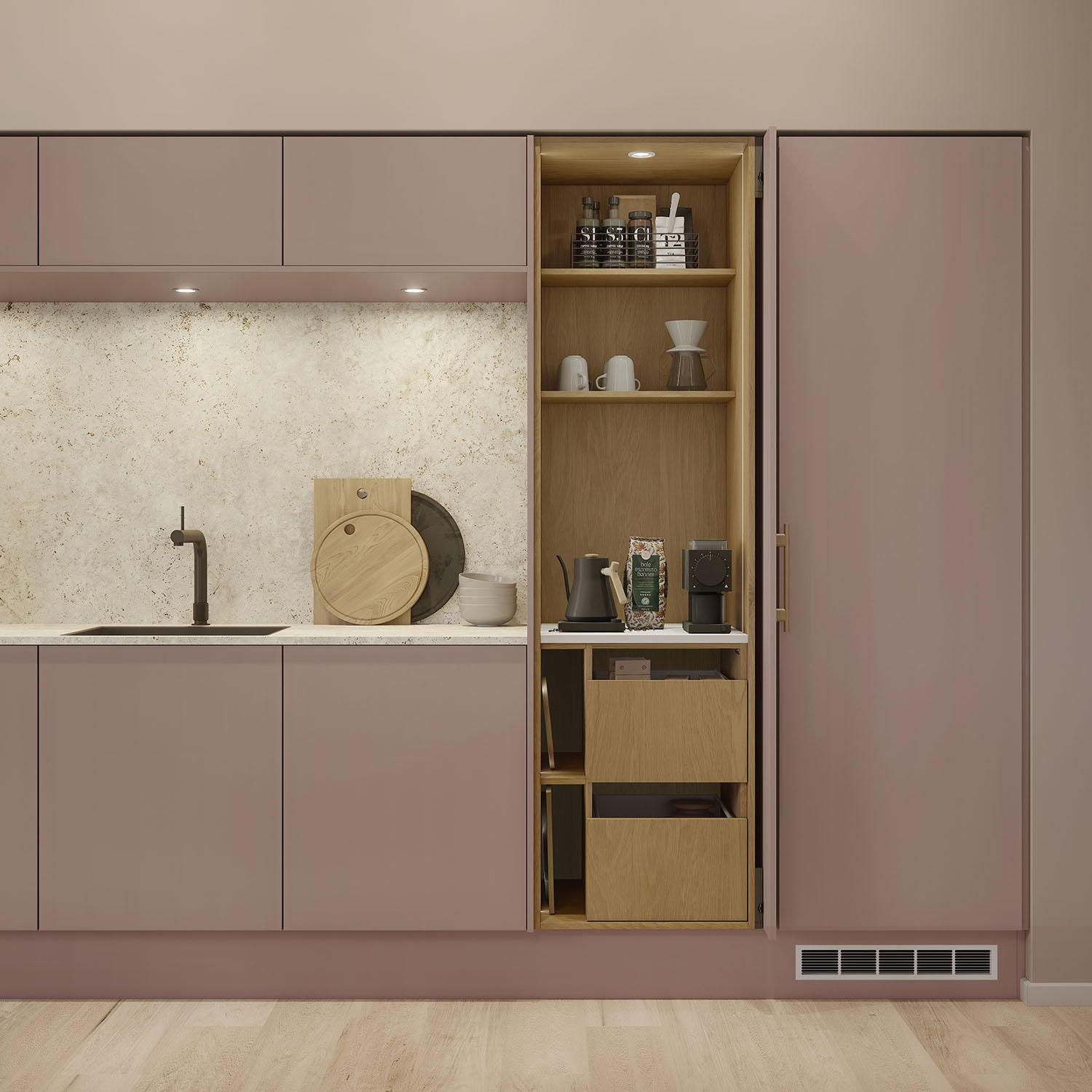 Color by Designa - rosa og natur