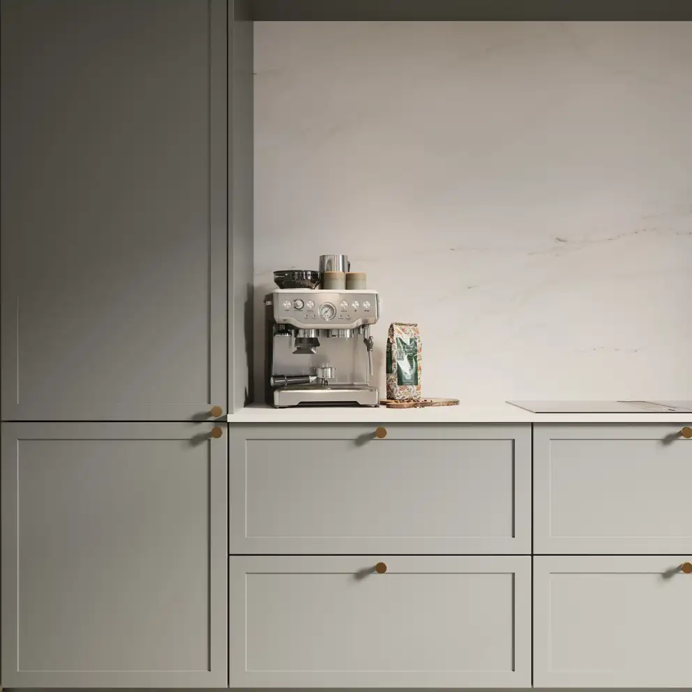 Classic by Designa køkken i gråbrun ramme