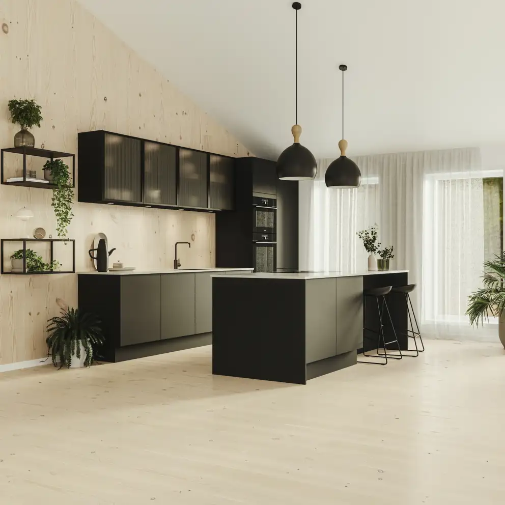 Silk by Designa køkken sort