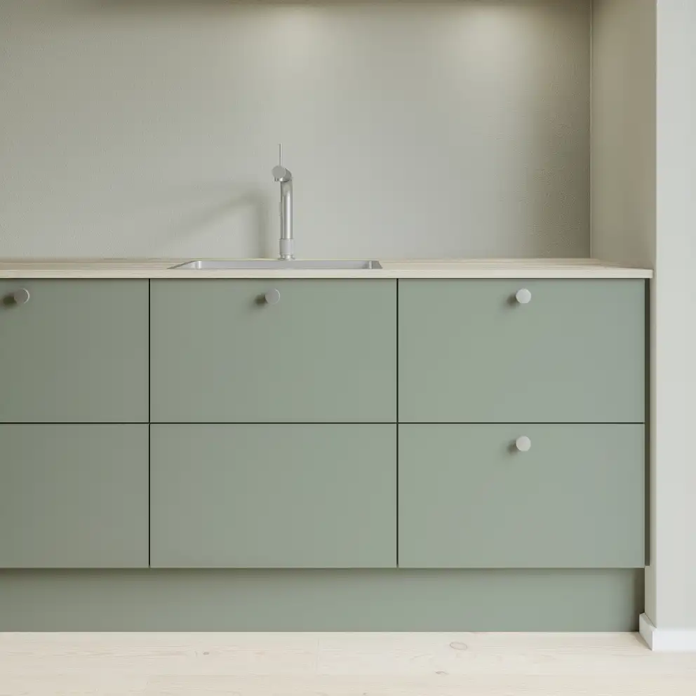 Silk by Designa lys grøn