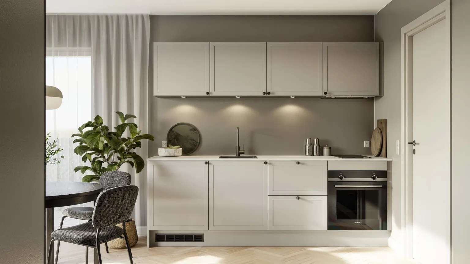 Classic by Designa køkken sand ramme