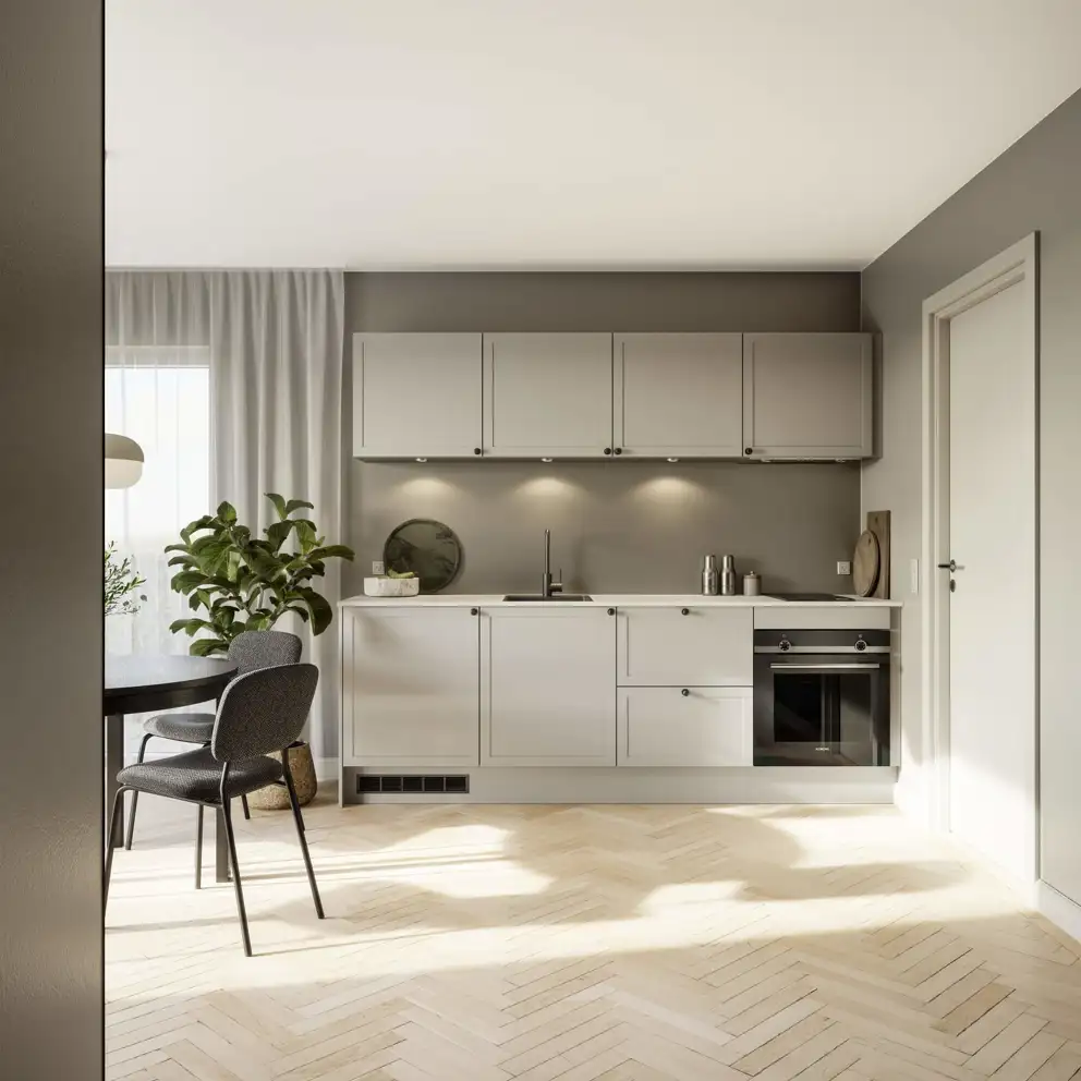 Classic by Designa køkken sand ramme