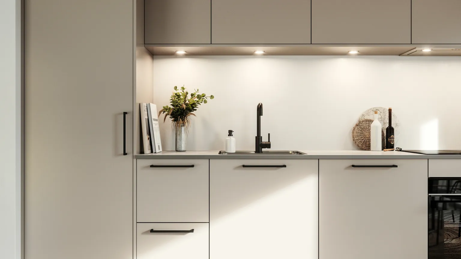 Modern by Designa køkken i beige